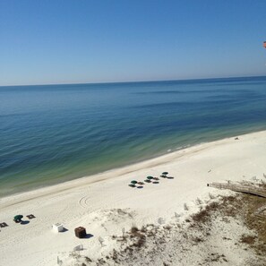 View from Balcony in Regency Isle Orange Beach