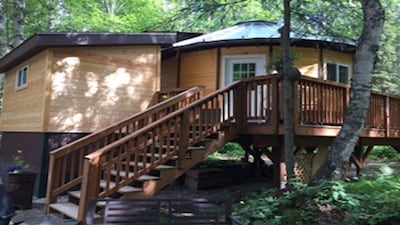 Talkeetna Eastside Cabins Yurt Unit #6  Workweek Retreat 20% discount  M,T,W,Th 