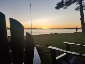 Looking West on a beautiful summer night!