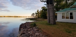 The morning colors are as beautiful.