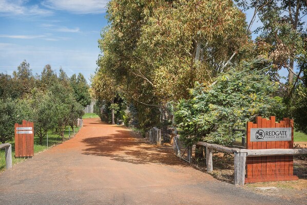 Welcome to Redgate Forest Retreat!  The Maya Homestead is on the right.