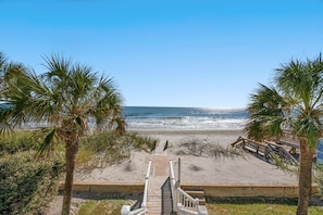 Just over the private walkway you will find one of the best beaches around!