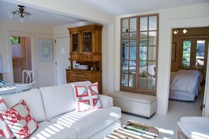 Farmhouse downstairs living area.  Photo by Carol Troy.