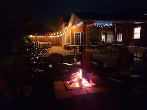 Cool summer night at the house