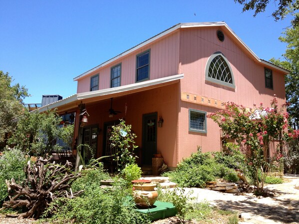 The Upstairs Cottage at Living Waters on Lake Travis.