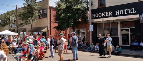 Hooker Hotel - Juke Joint Festival 2015. Our guests have a front row seat