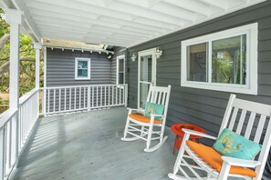 Covered front porch