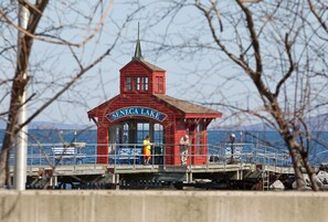View of the Watkins Glen Pier from your town home