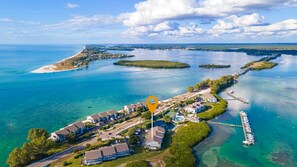 Unit is located  directly on the Gulf of Mexico and Intercoastal Waterway