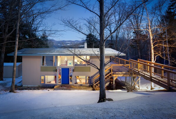 Many windows capture mountain views with best views out the back yard