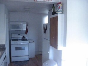 Kitchen with full size appliances