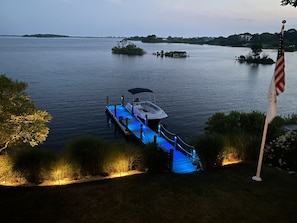 Stunning Views All Around with High End Landscape Lighting For That Resort Feel!
