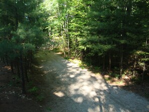 showing driveway to the chalet.