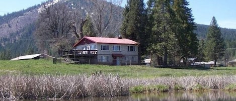 Beautiful home right on the Upper Fall River