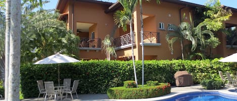 Pool Deck Looking Towards FishShack Unit