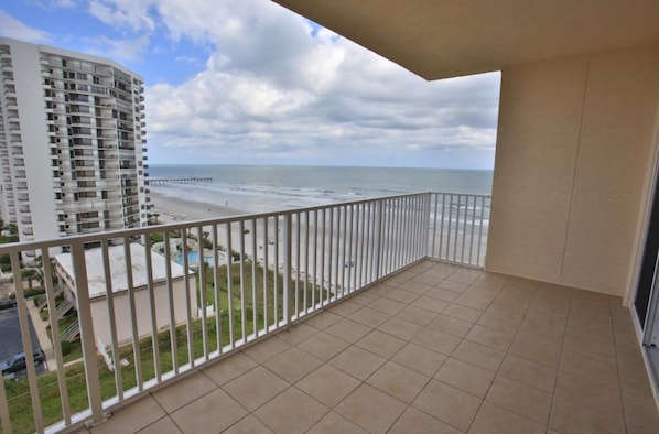 Spacious patio