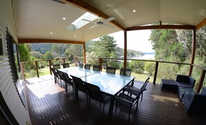 Huge North Facing Deck