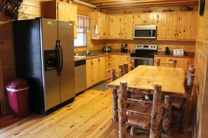 Fully equipped kitchen