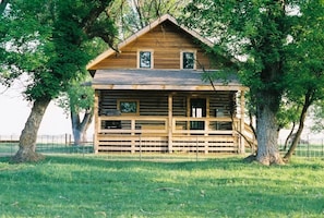 North side of cabin