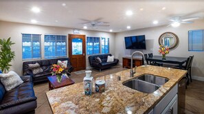 Lower Level Living Room/Kitchen