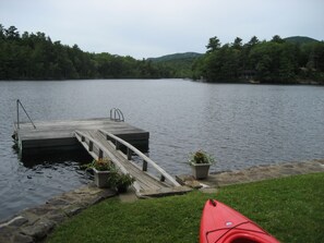 View of lake from the lawn