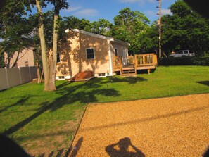 Plenty of off street parking and large grassy yard, Gazebo, hammock 