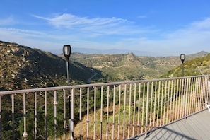 View from jacuzzi area