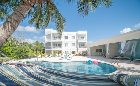 Pool and Condos