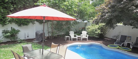 Saltwater Pool - Sun and Shade.