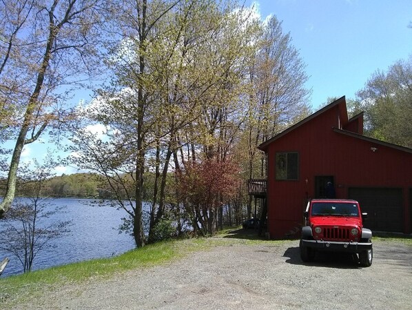 House in the spring