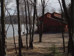 House from driveway