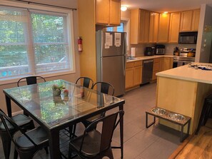 Open concept  living/dining room with kitchen