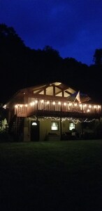 Light up the night with plenty of decorative lighting