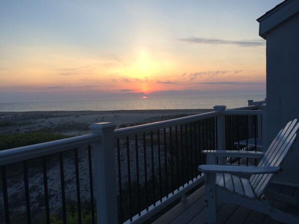 Sun Rise View from Master Deck
