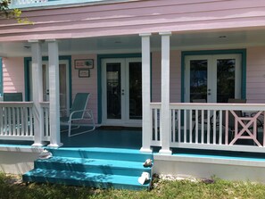 Ocean side entrance