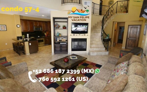 el dorado san felipe rental - family room
