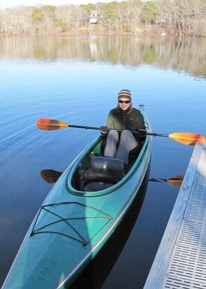 4 Kayaks available for your use.