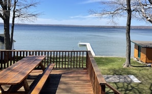 View from Deck and Picture window Living room