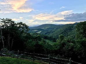 Lily Ridge view another day from back deck.