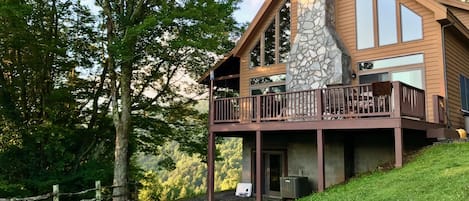 Lily Ridge Cabin View From North