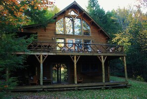 The home on Thurman Pond, a 3/4 mile lake.