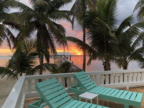 Sunrise from the pool deck