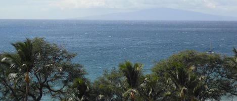 Kamaole I Beach View from 7th Floor Deck 