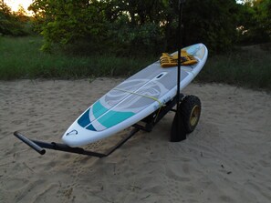 2 Paddleboards With Beach Dollies.
Summer Only.