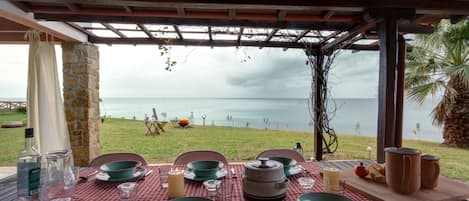 Beach House by the Aegean Sea