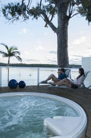 Bubbelpool utomhus