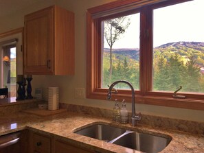 View from kitchen.