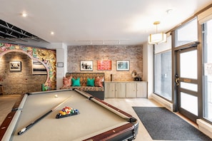 Enjoy a game of pool with friends