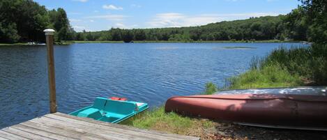 Lake View From Dock