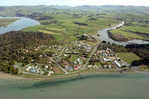 Pounawea from the air